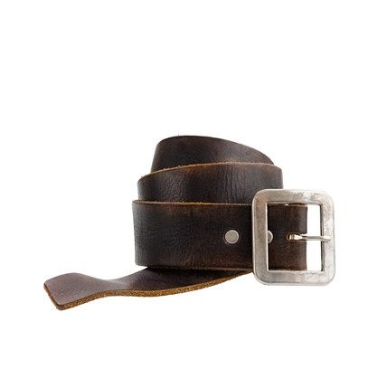 mens square buckle belt