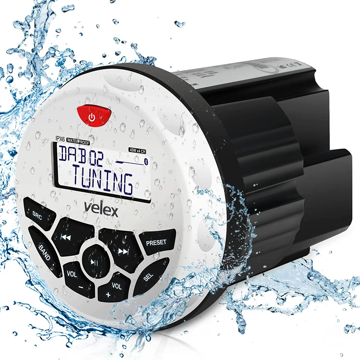 waterproof dab radio