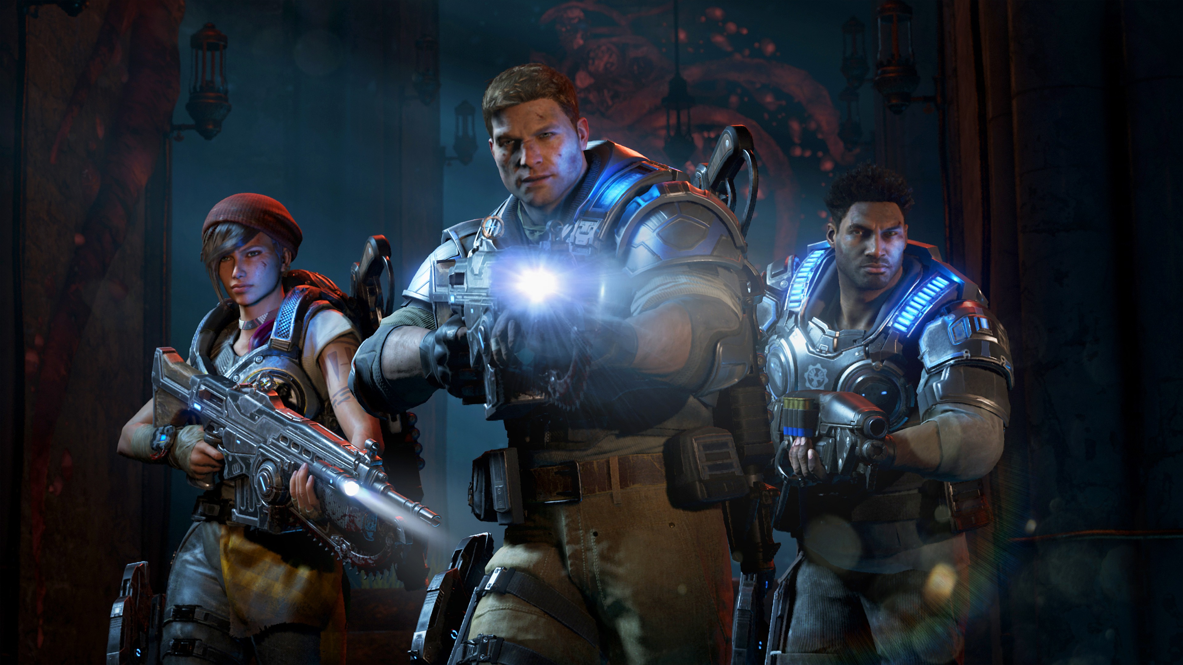 gears of war wallpaper 4k