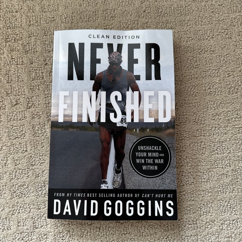 david goggins never finished book release date