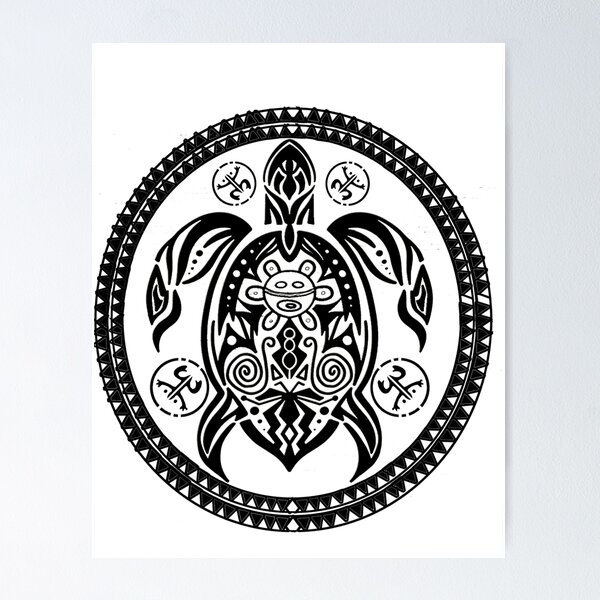 taino turtle tattoo