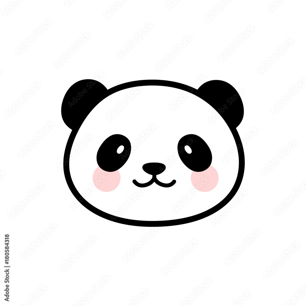 cute panda icon