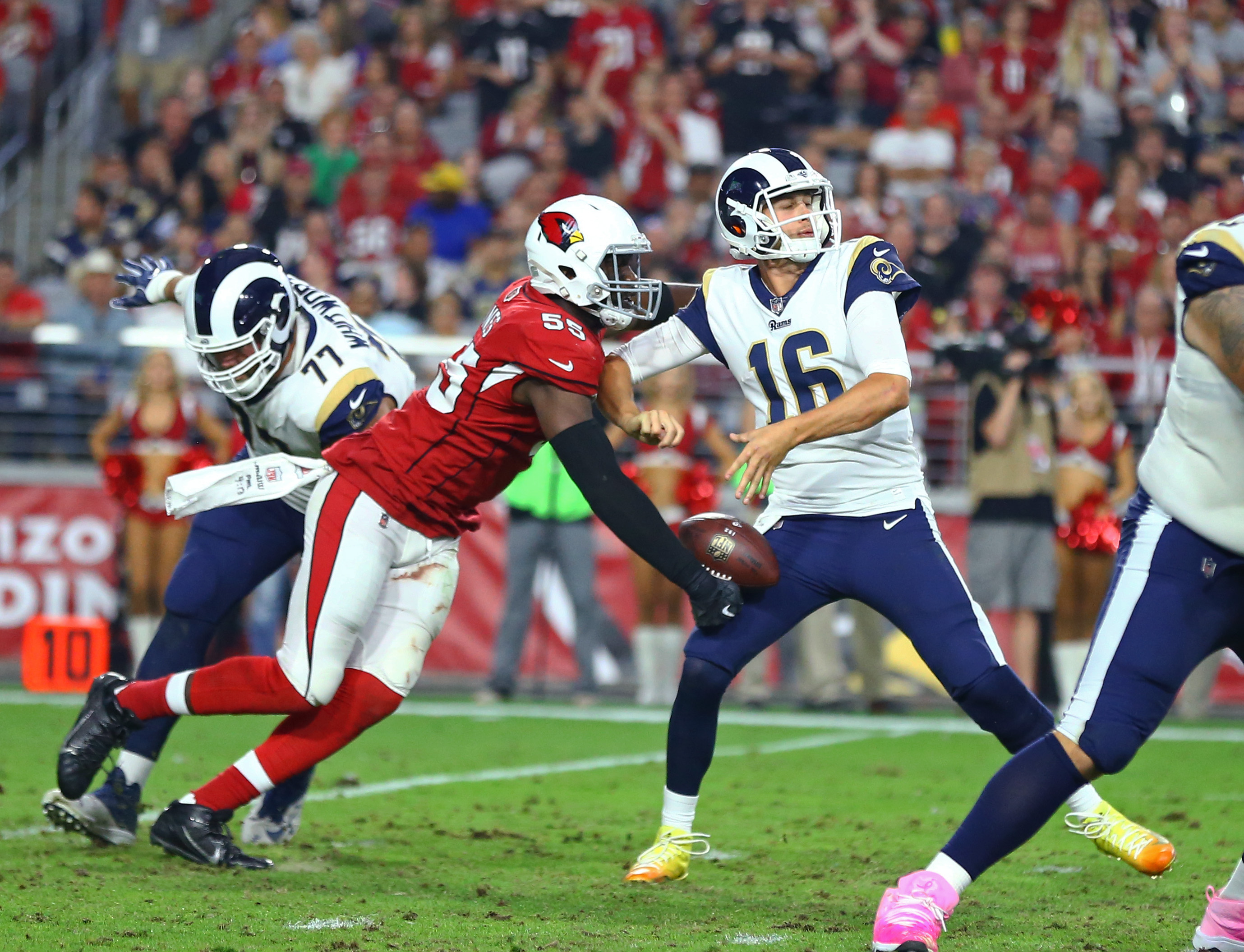 rams vs cardinals 2018