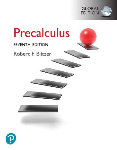 precalculus by blitzer