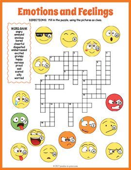 feeling feelings crossword