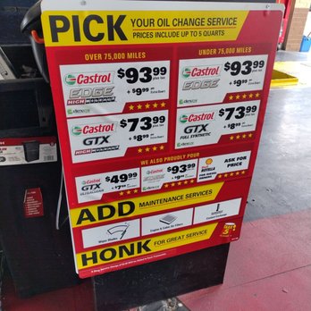 take 5 oil change price