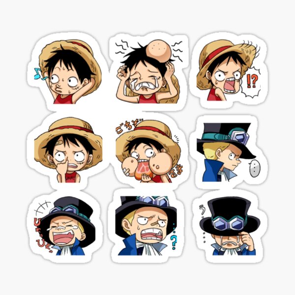 one piece stickers