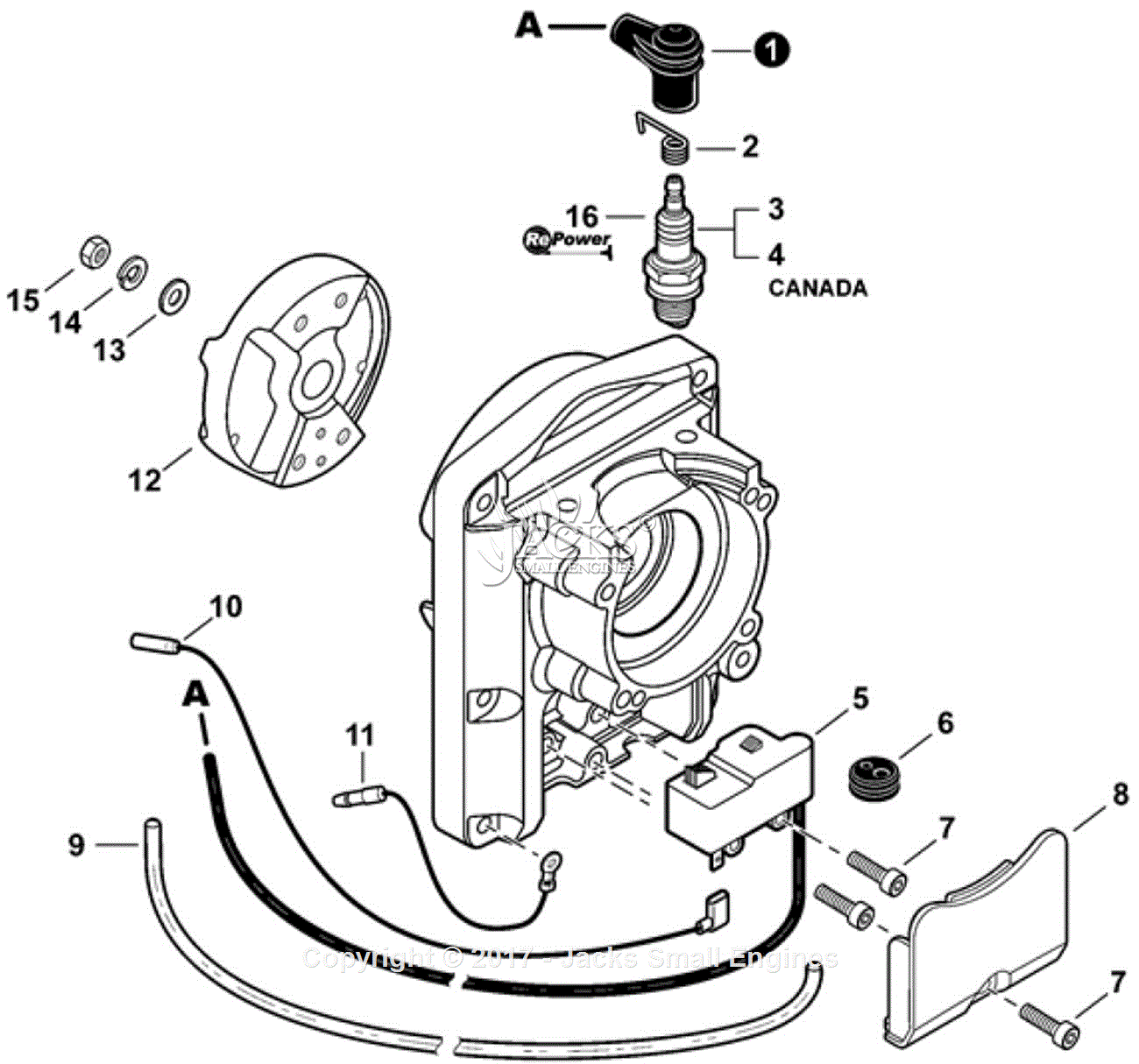 echo blower parts