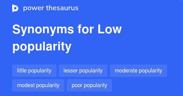 popular synonym