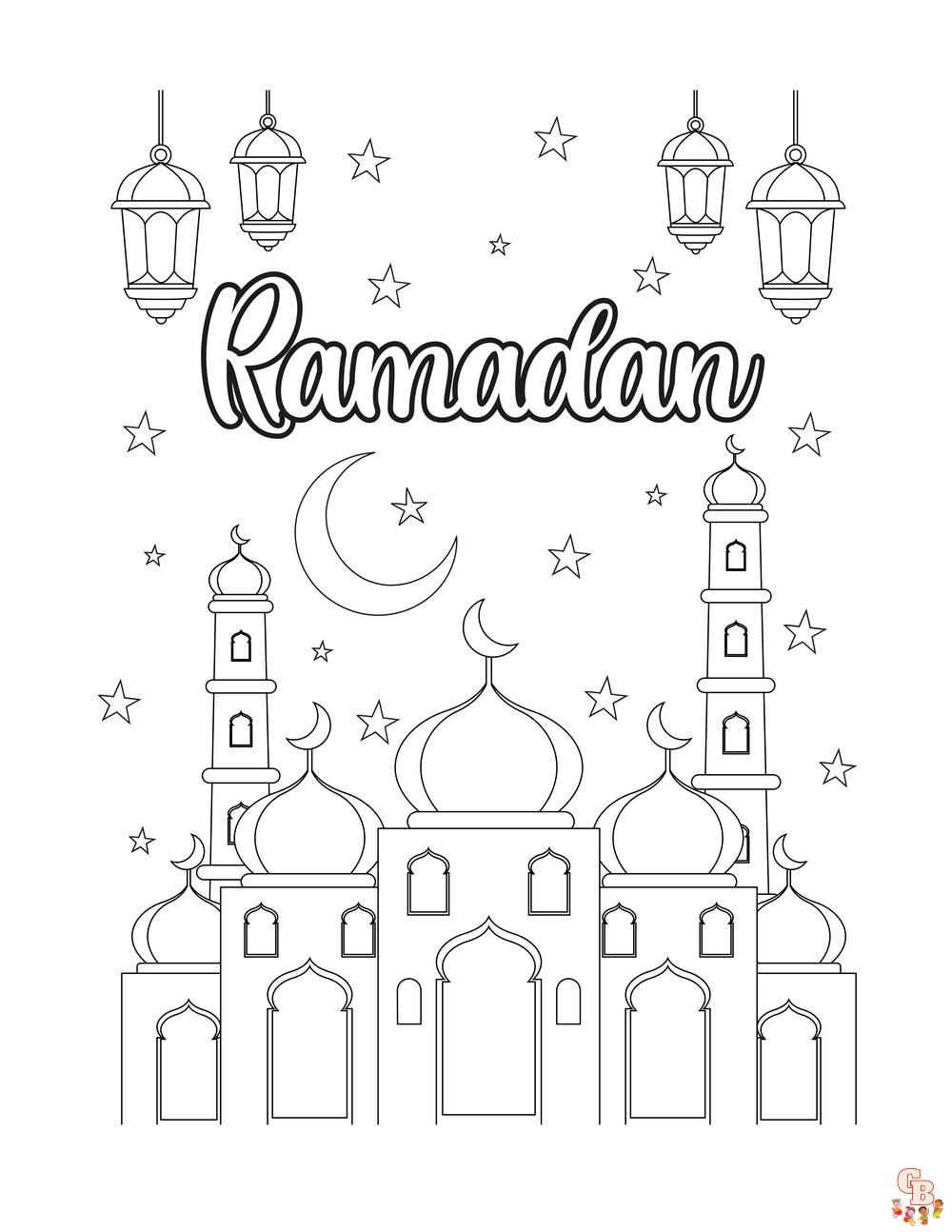 ramadan color pages