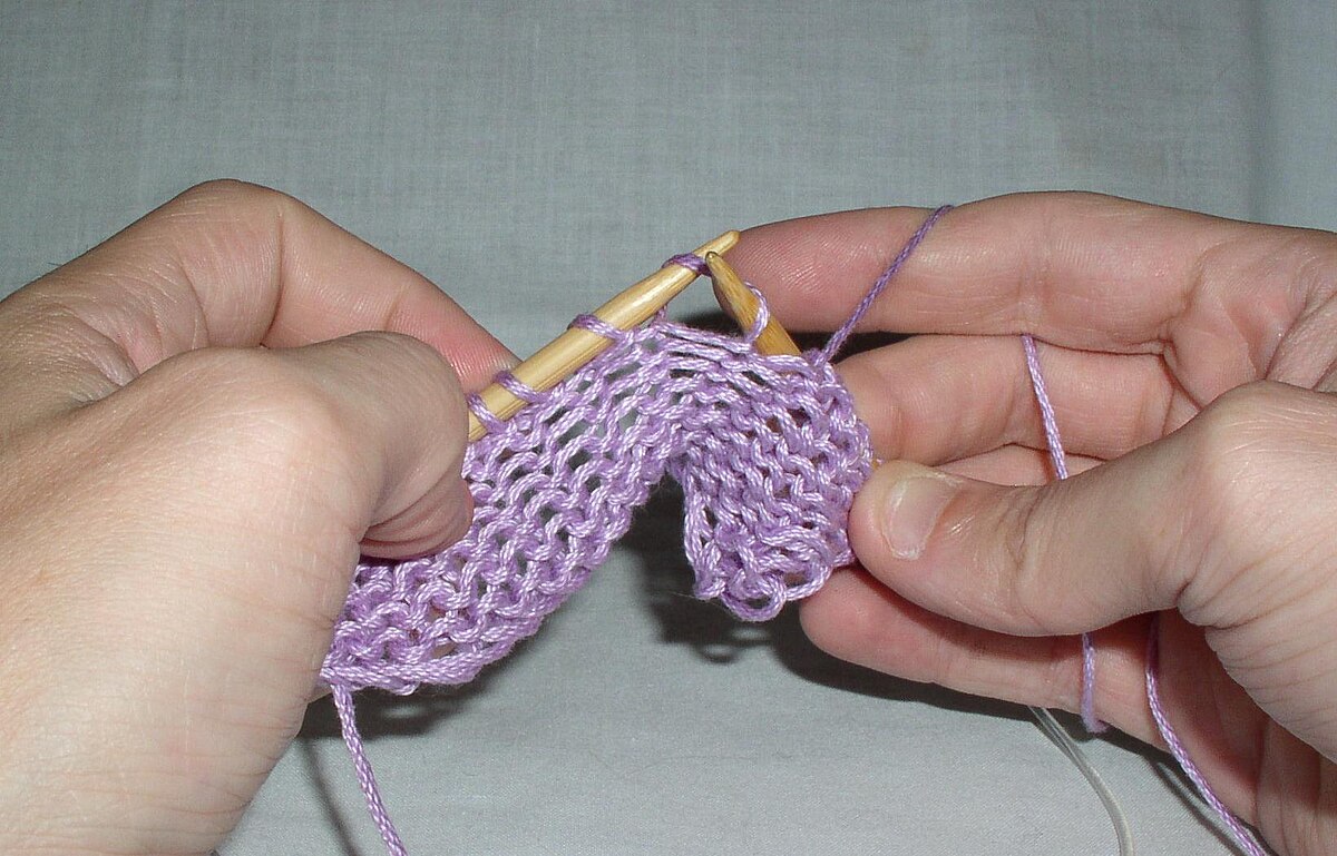 knitting traducir