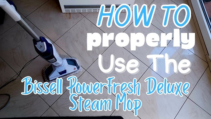 bissell power fresh steam mop