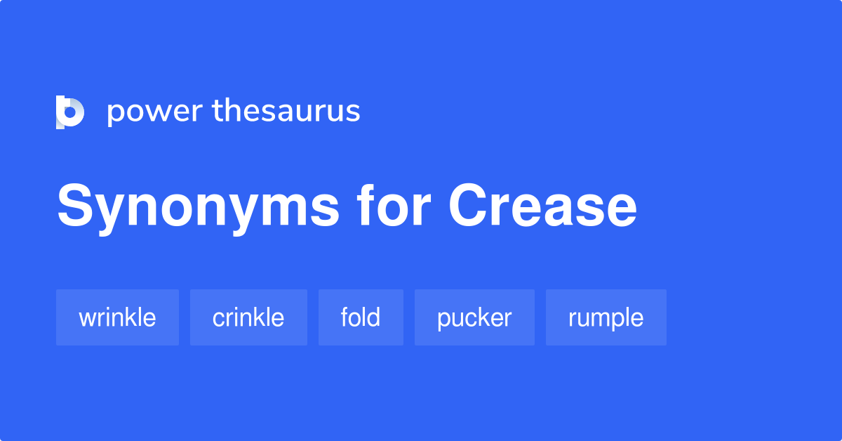 crease thesaurus