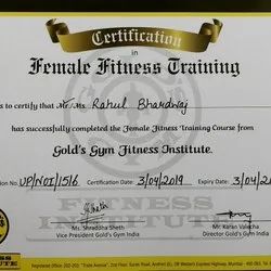 gold gym trainer course fees in india