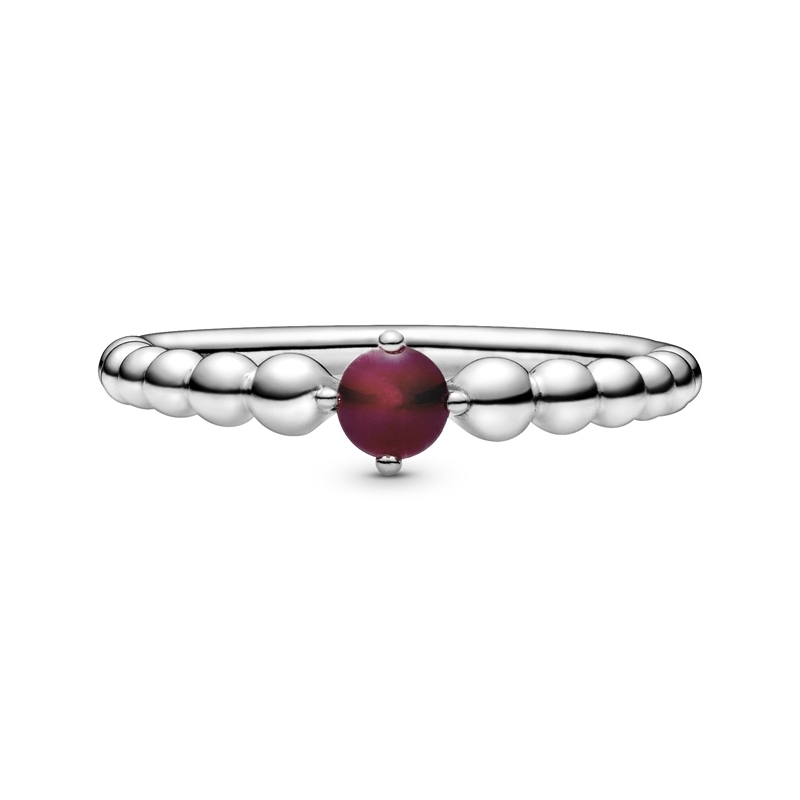 pandora january birthstone ring