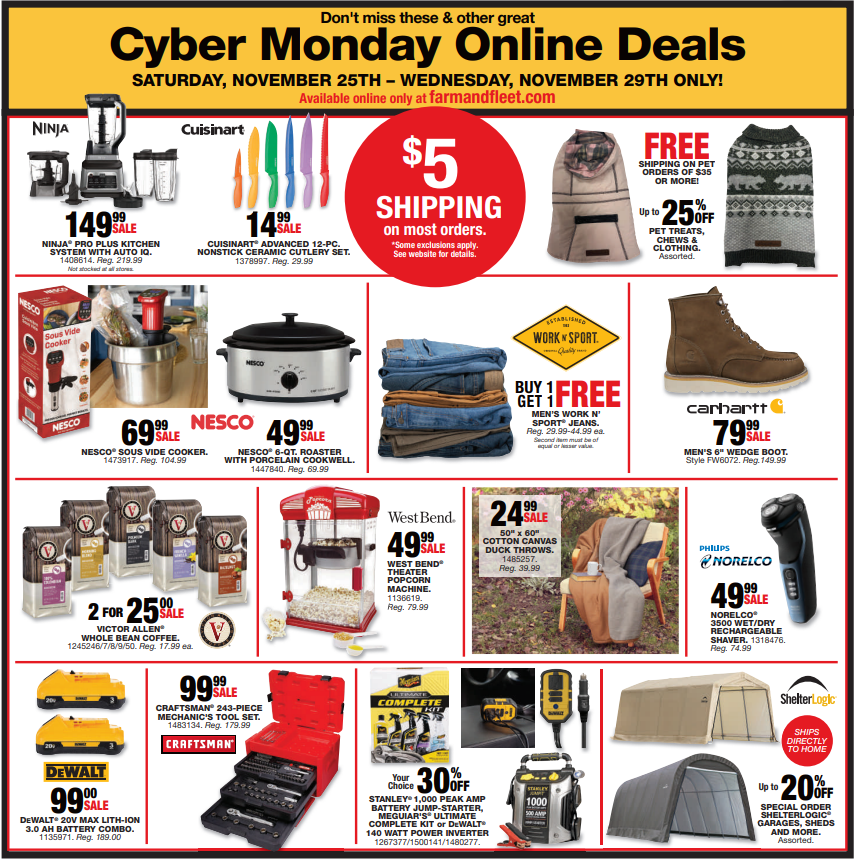 fleet farm cyber monday 2023