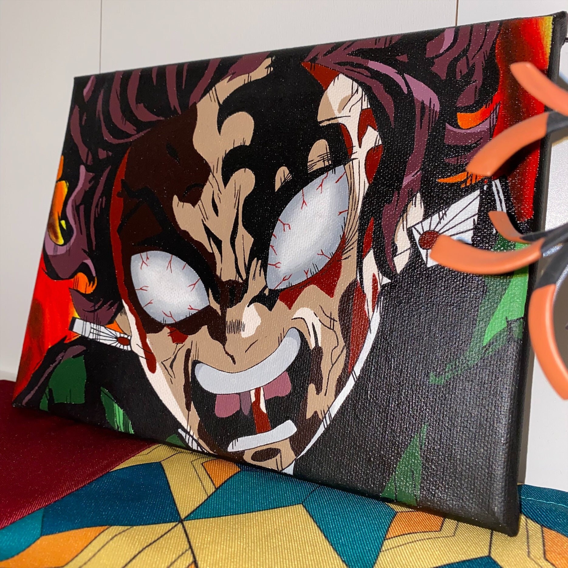 anime on canvas