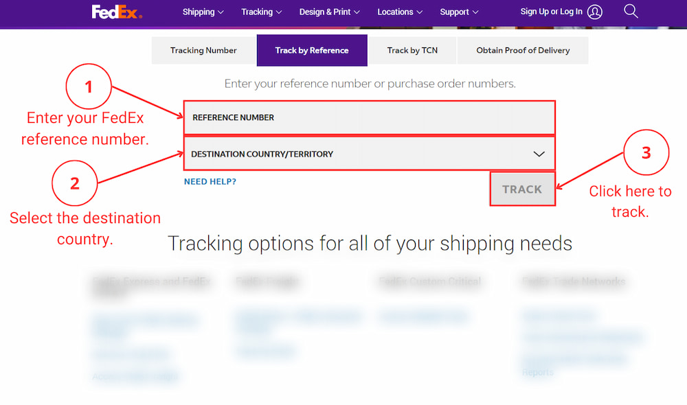 federal express track my package