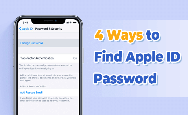 how to recover my apple id password