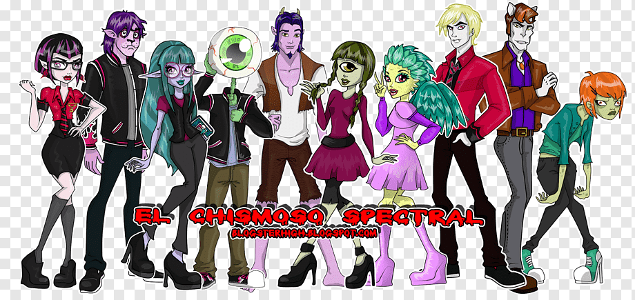 monster high background characters