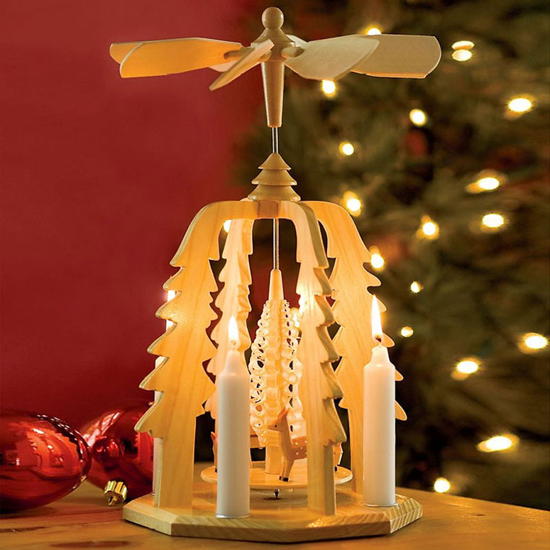 german christmas candle carousel