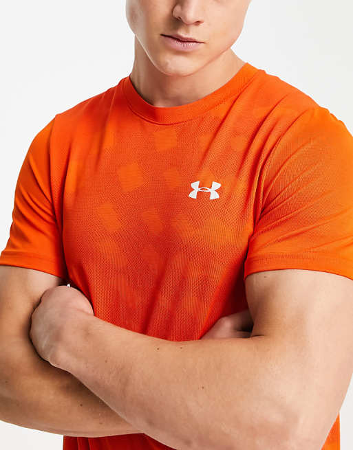 orange t shirt under armour