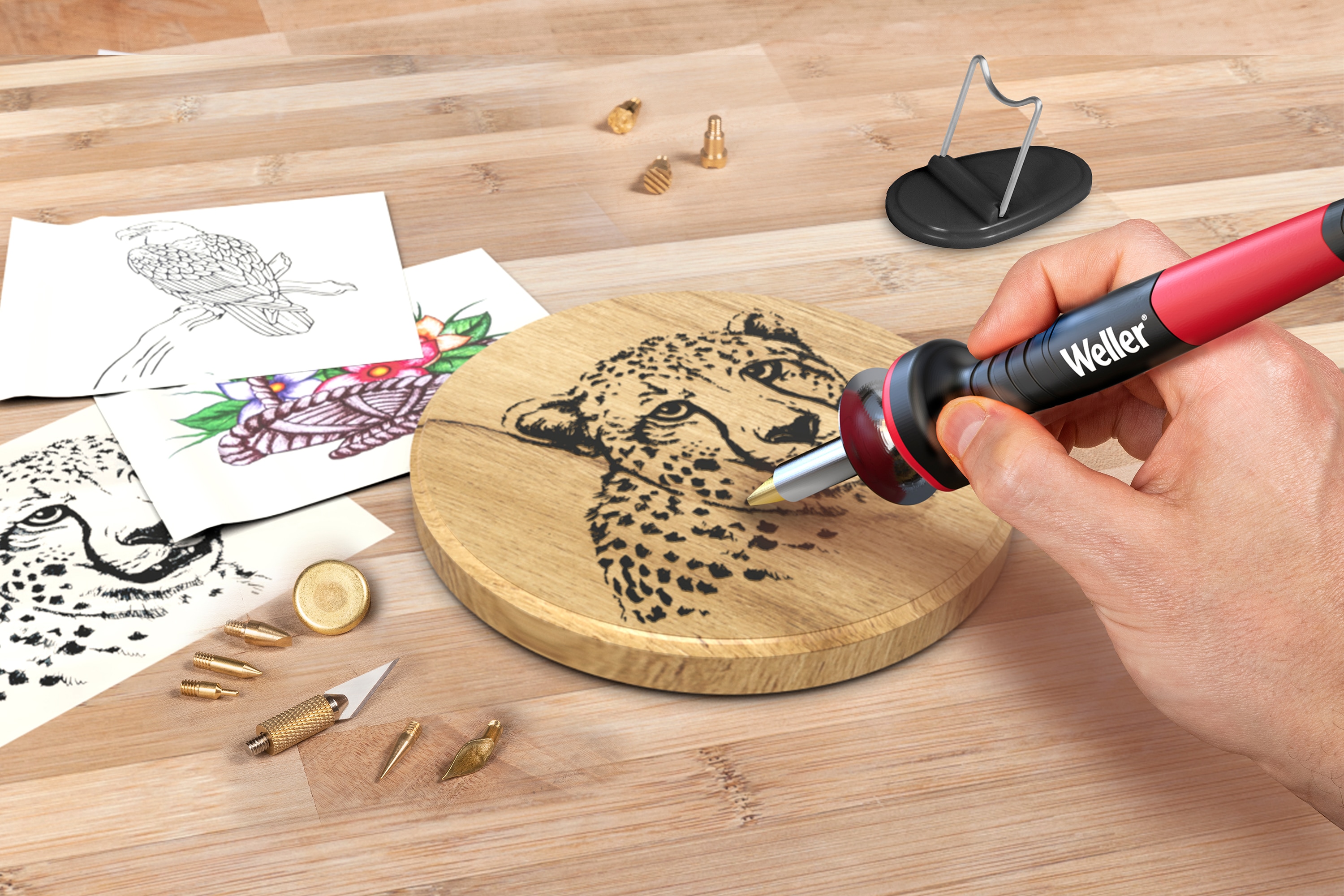 weller wood burning kit