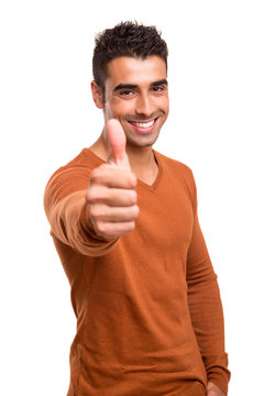 stock image thumbs up