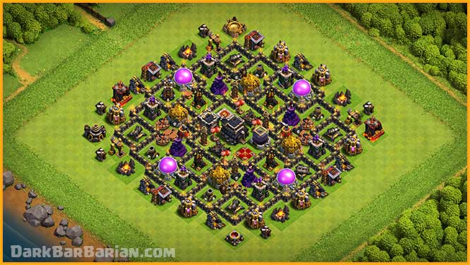 clash of clans town hall 9 base