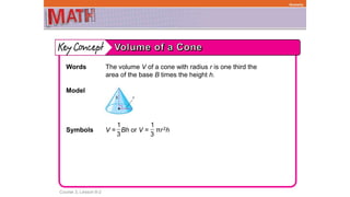 course 3 chapter 8 volume and surface area