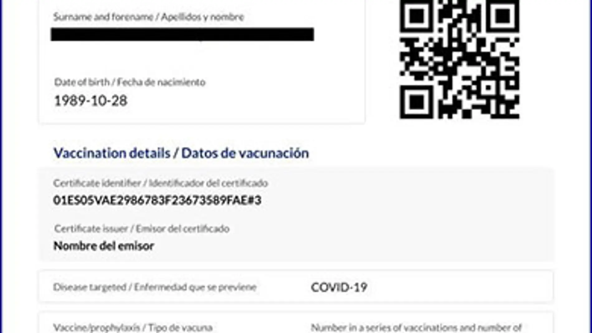 cvs covid certificado digital