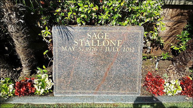 sage stallone find a grave