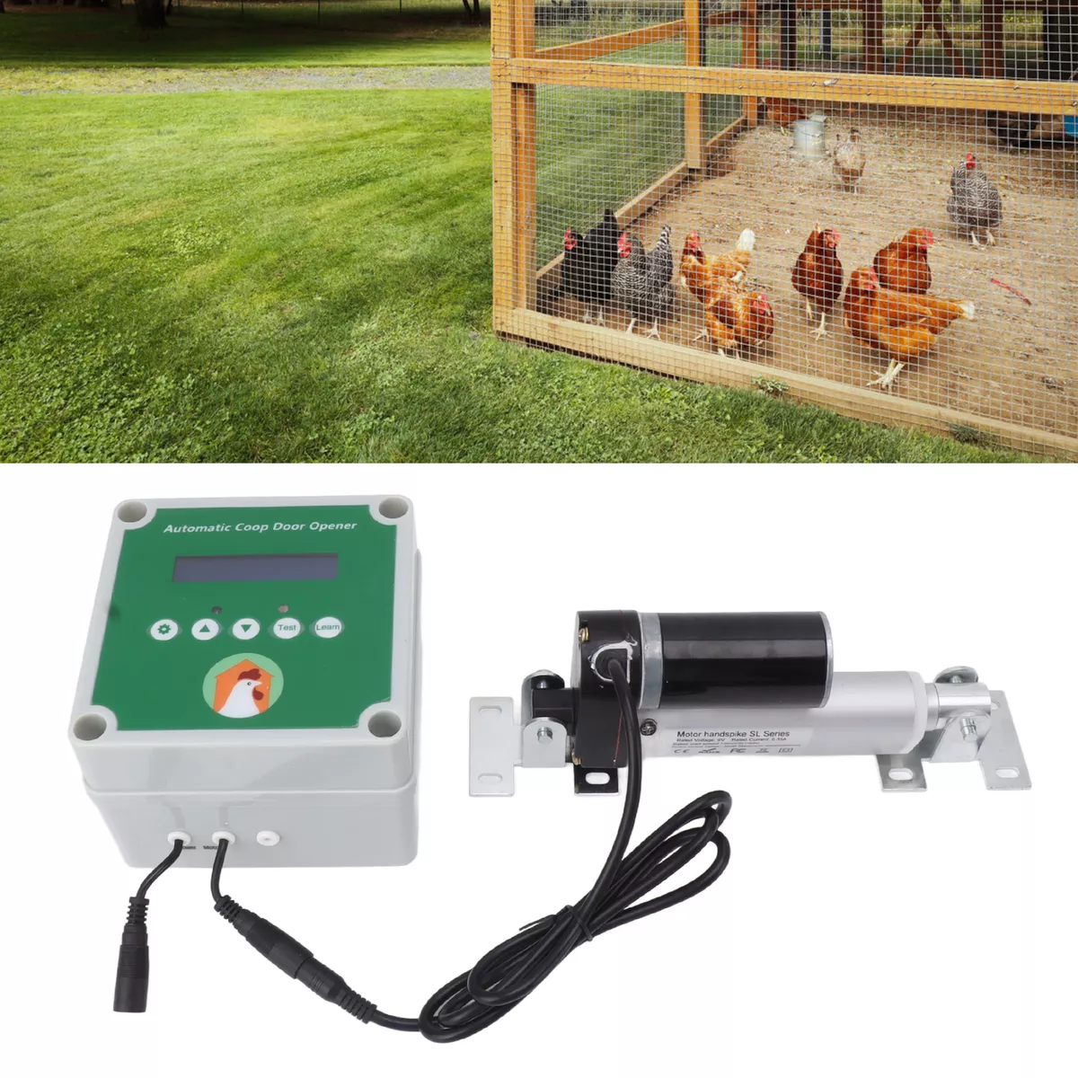 automatic chicken coop door opener