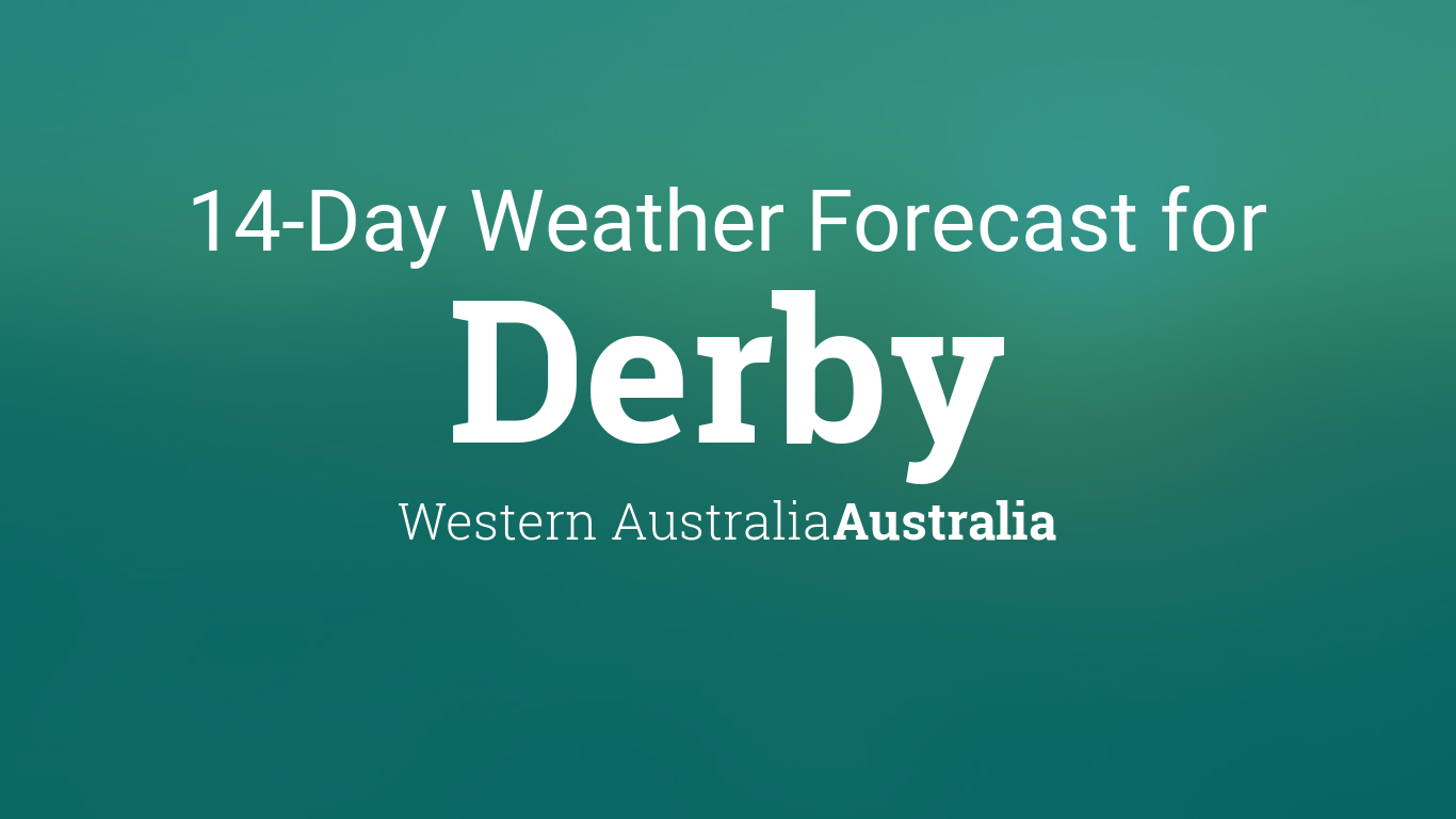 derby weather forecast 14 days