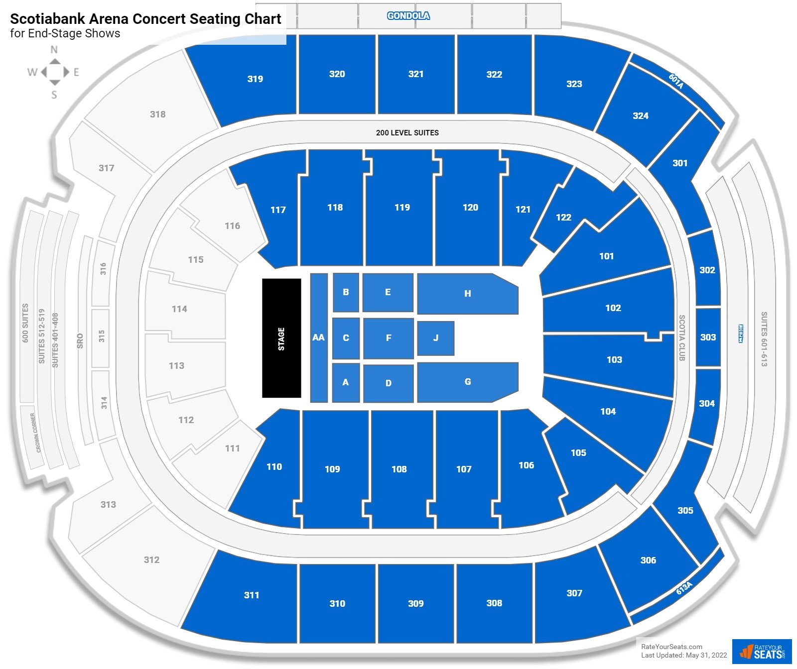 scotiabank seats