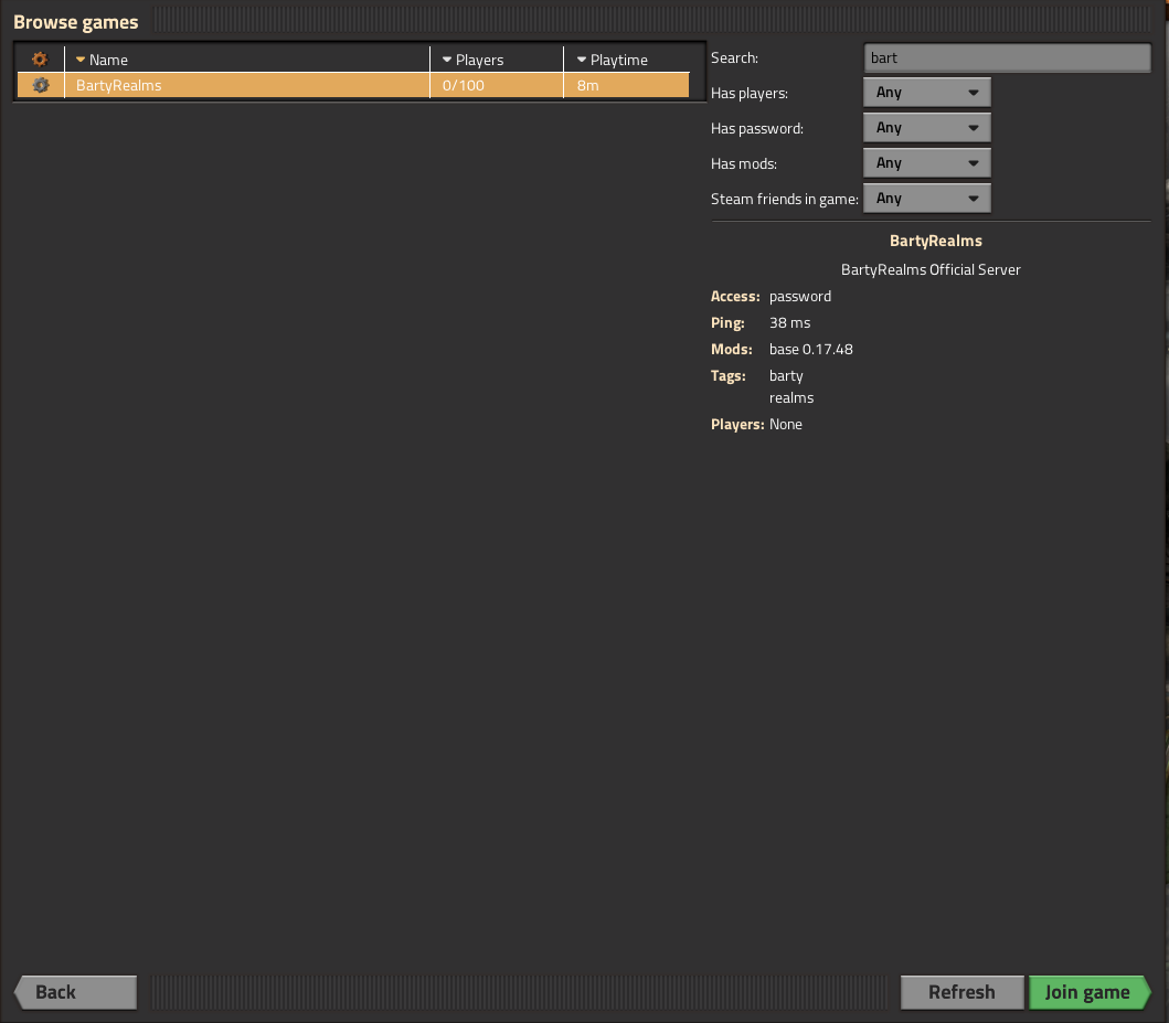 factorio headless server