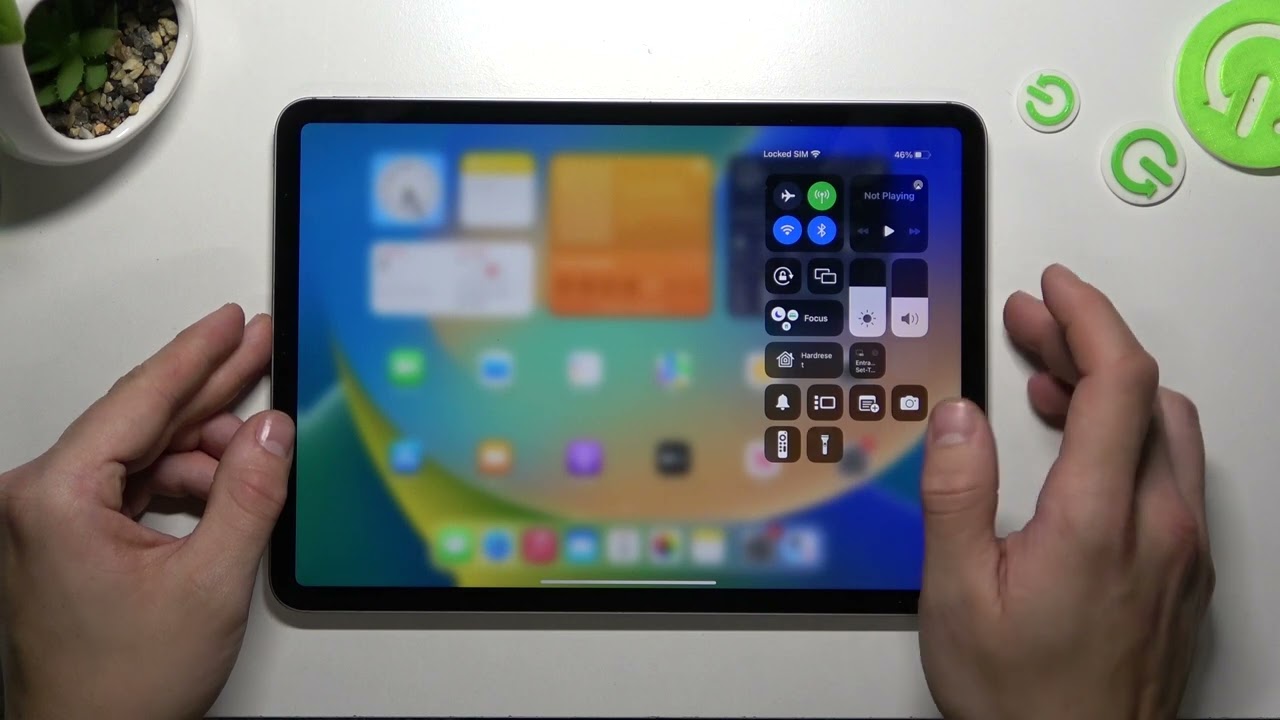 flashlight in ipad