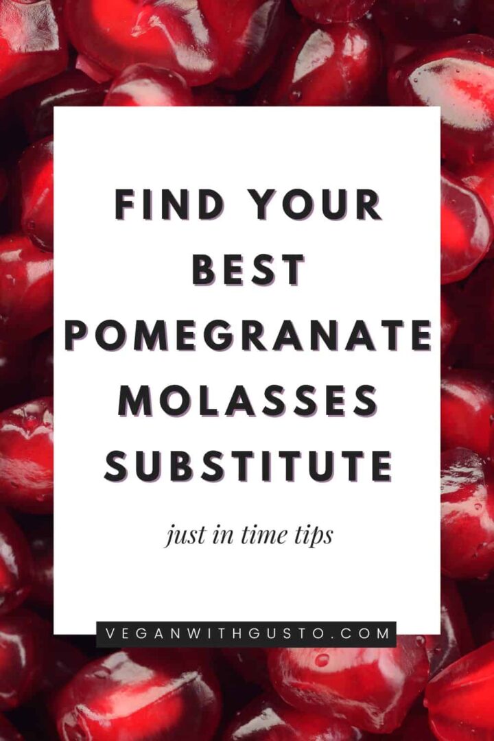 pomegranate molasses replacement
