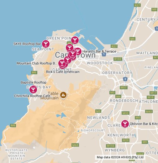 google maps cape town