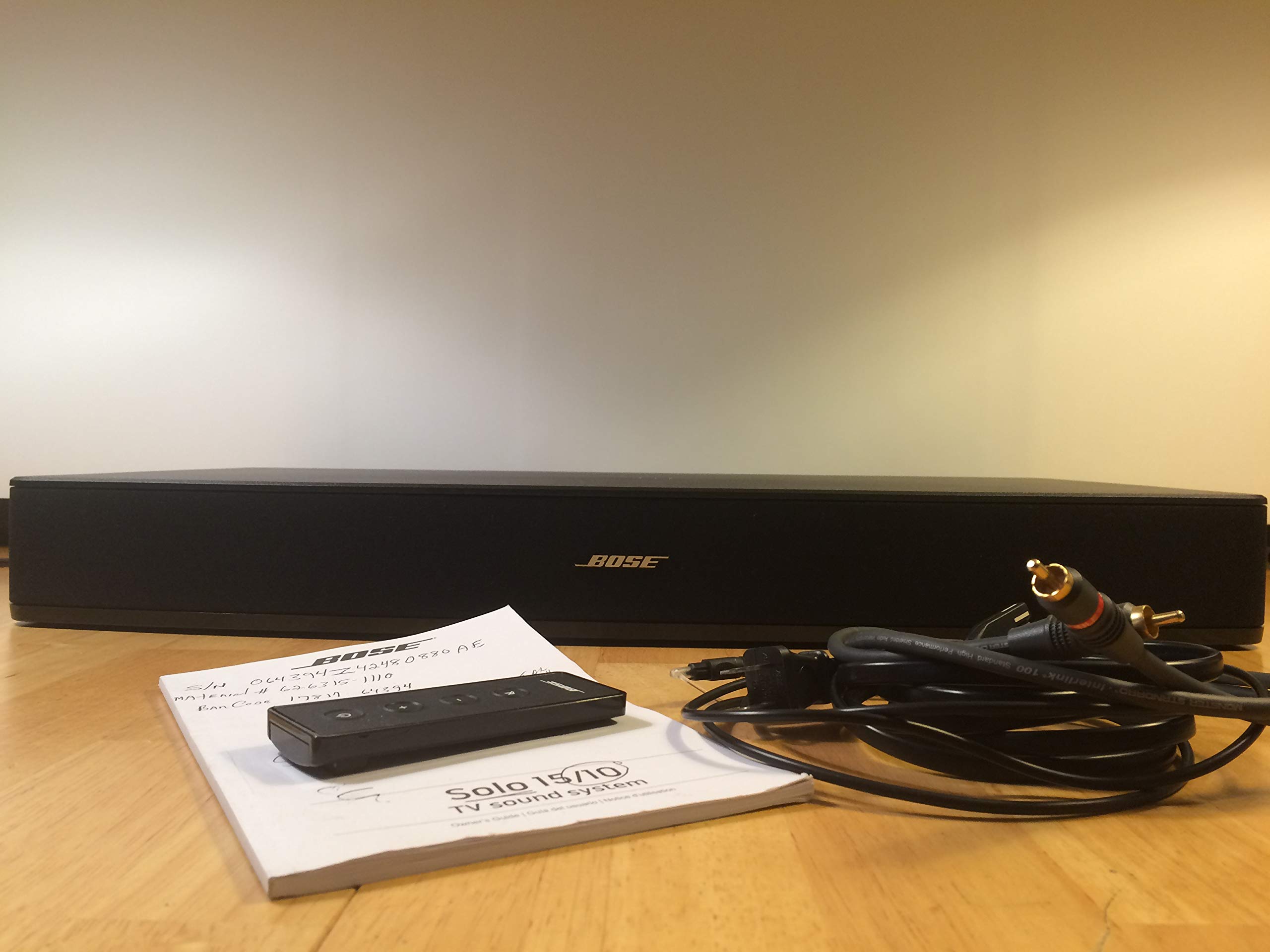 bose bose solo tv sound system