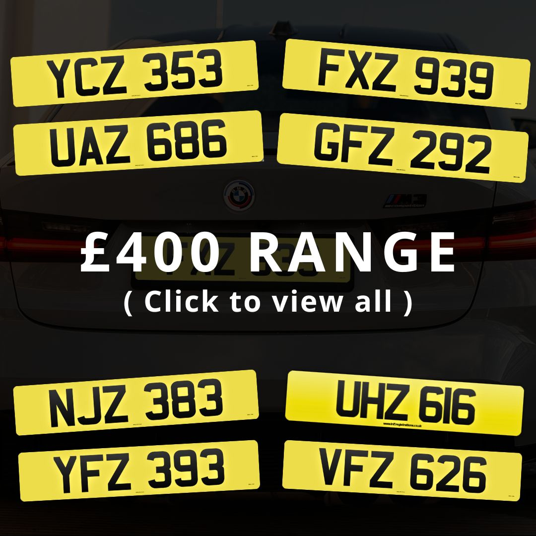 3 digit number plates for sale ni