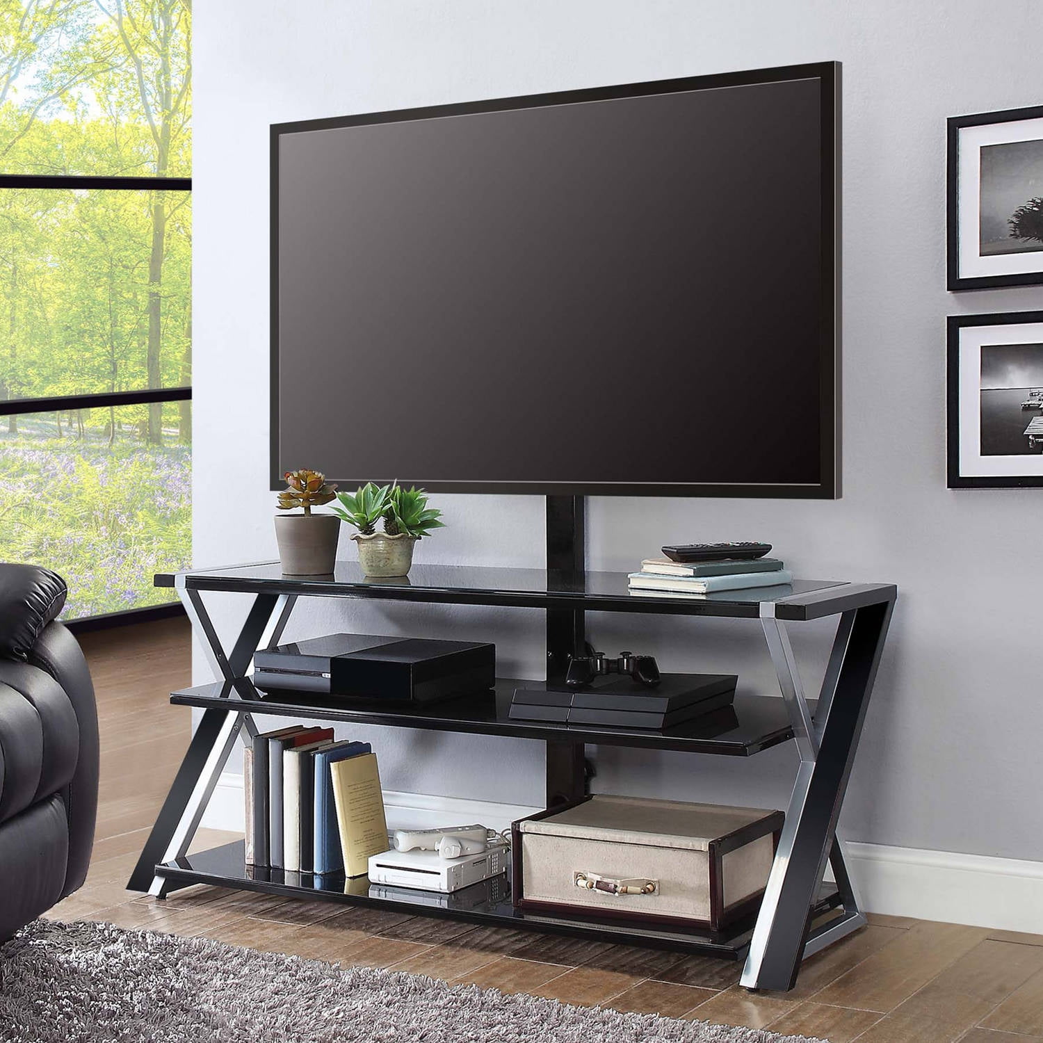 3 in 1 tv stand with mount