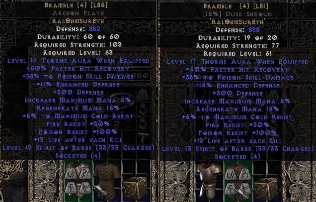 3 socketed armor runewords