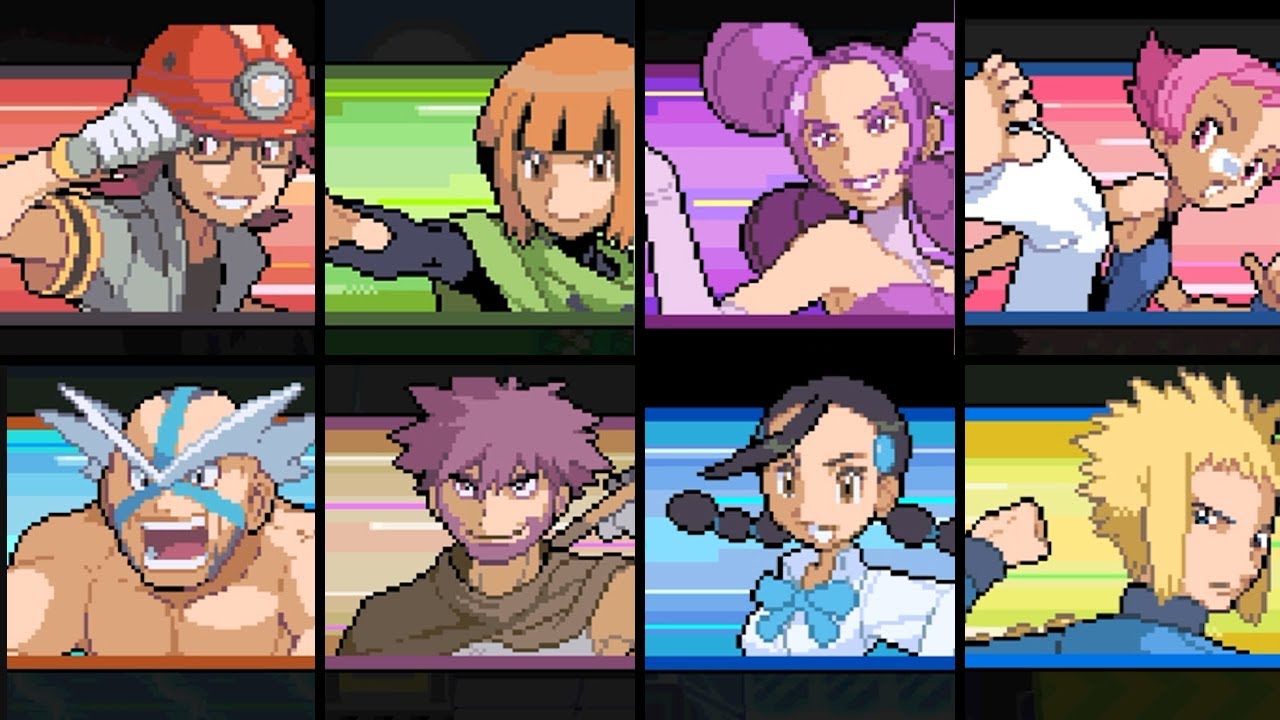 pokemon platinum gym leaders