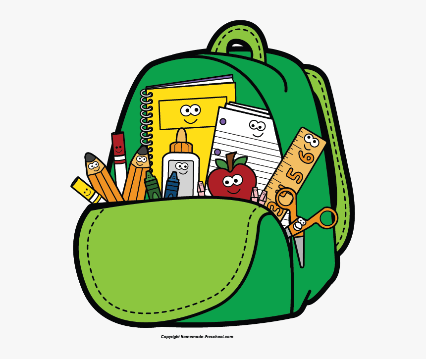 backpack clipart