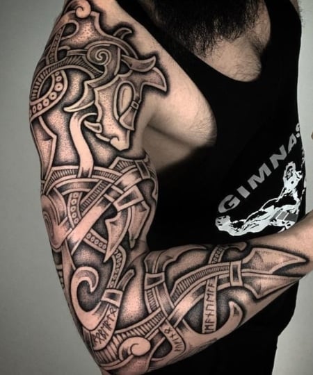 viking sleeve tattoo meaning