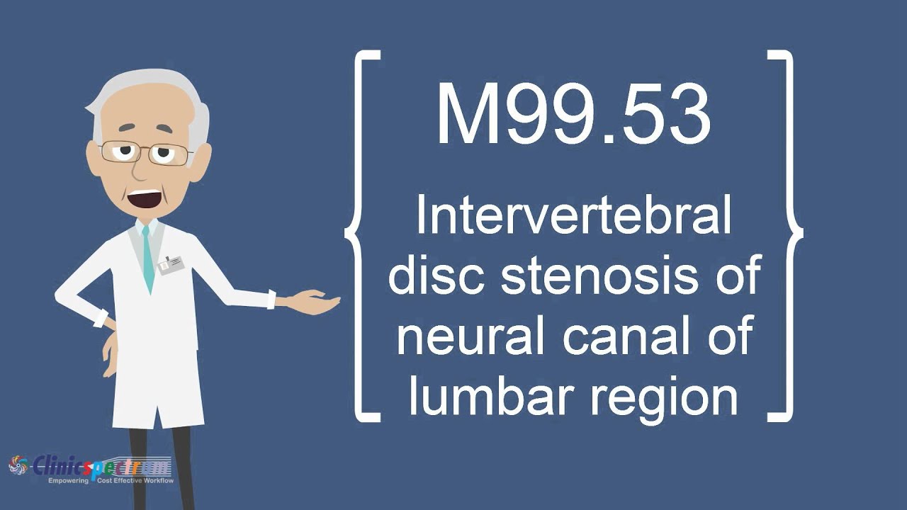 spinal stenosis lumbar region icd 10