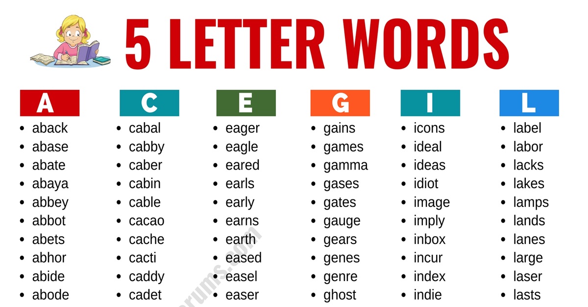 5 letter word helper