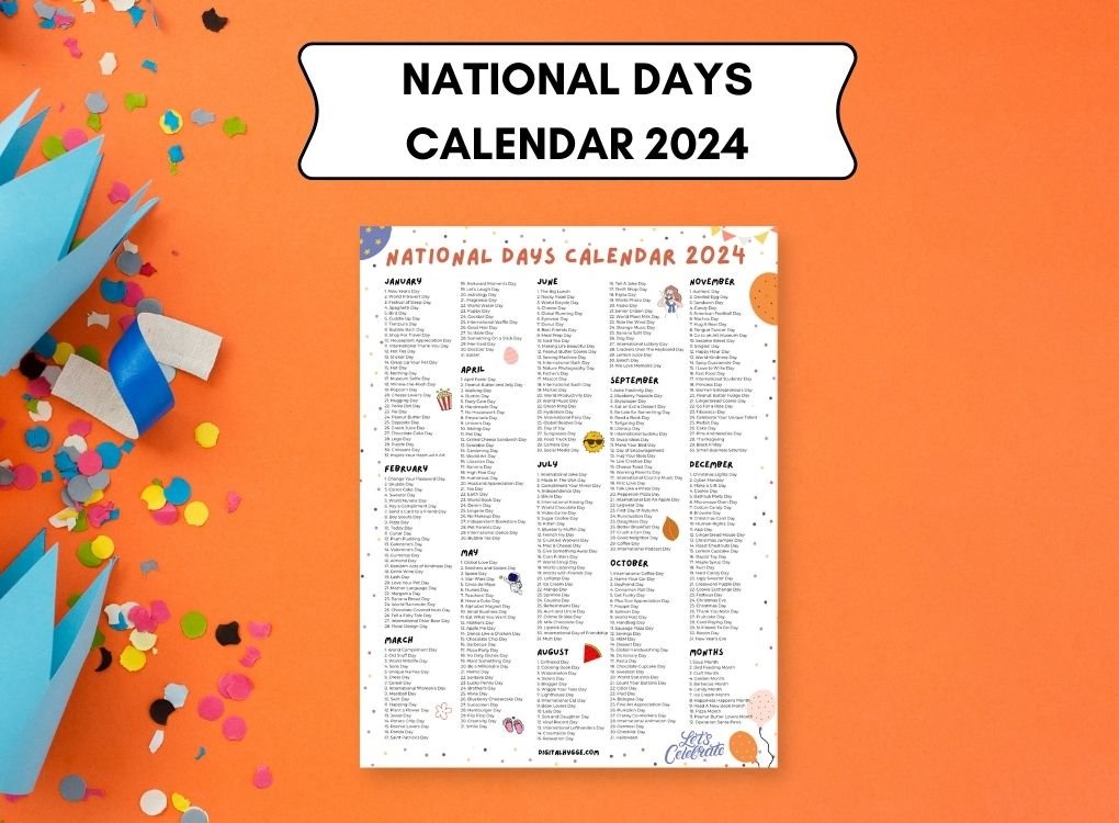 calendar of national days