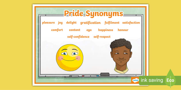 pride synonyms in english